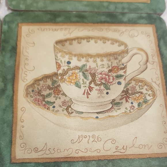 Willscombe Tea Coaster Set of Six. - Multicolor - Picture 2 of 12